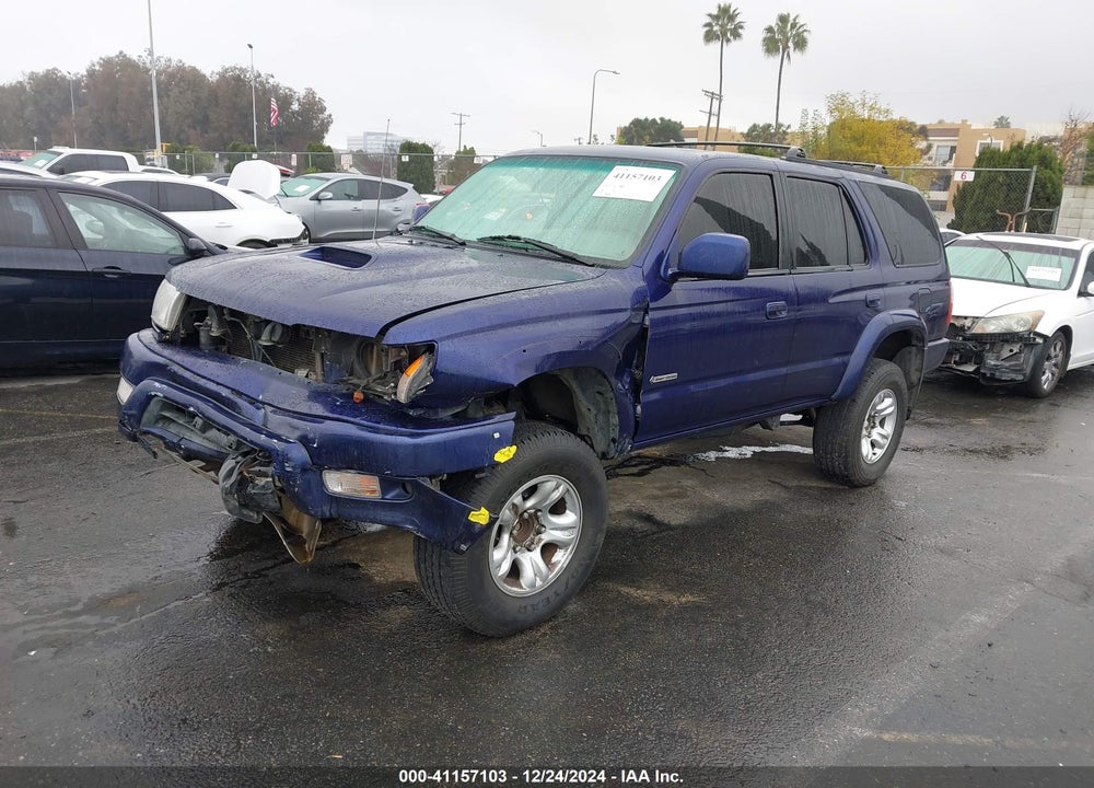 2002 TOYOTA 4RUNNER SR5 V6 VIN: JT3GN86R720237158