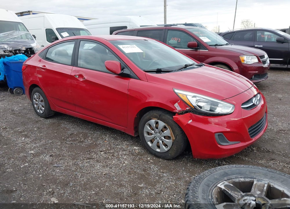 2016 HYUNDAI ACCENT SE VIN: KMHCT4AE1GU003607