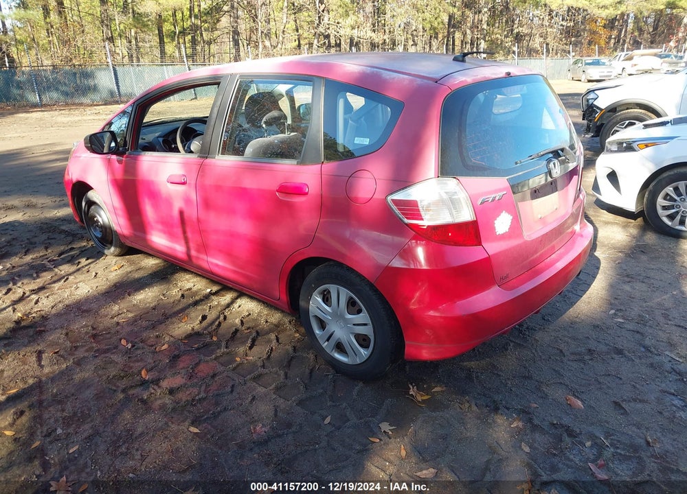 2009 HONDA FIT VIN: JHMGE88209S013187