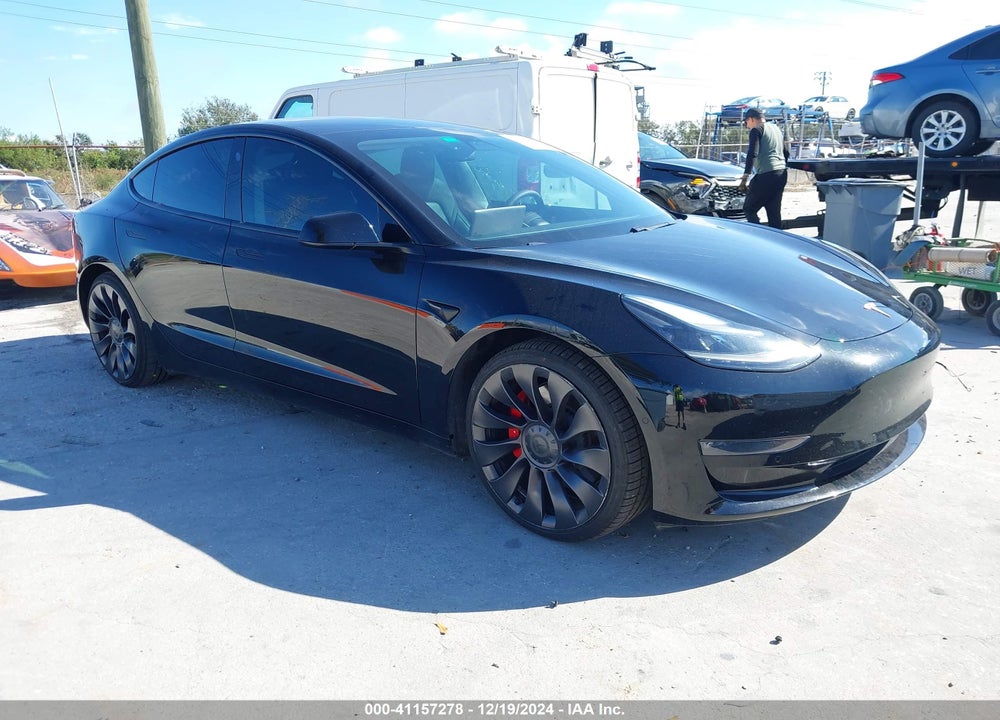 2021 TESLA MODEL 3 PERFORMANCE DUAL MOTOR ALL-WHEEL DRIVE VIN: 5YJ3E1ECXMF991772