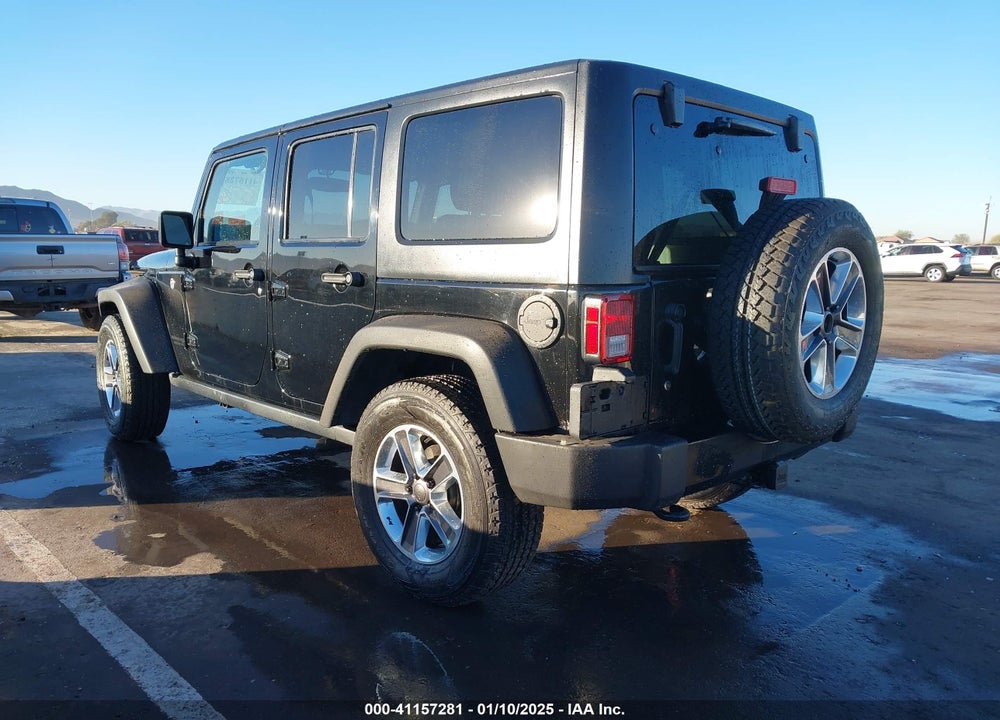 2018 JEEP WRANGLER JK UNLIMITED WILLY WHEELER W 4X4 VIN: 1C4BJWDGXJL890586