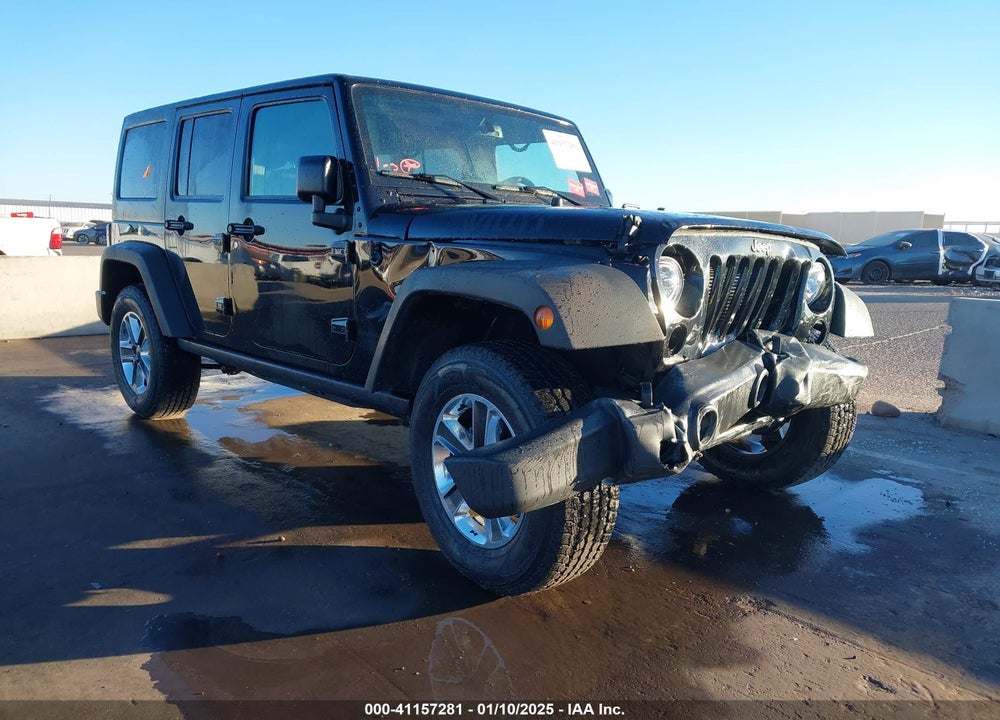 2018 JEEP WRANGLER JK UNLIMITED WILLY WHEELER W 4X4 VIN: 1C4BJWDGXJL890586