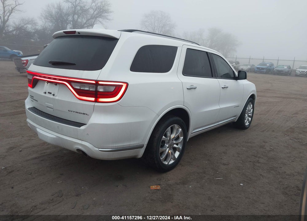 2016 DODGE DURANGO CITADEL VIN: 1C4RDJEG0GC481884