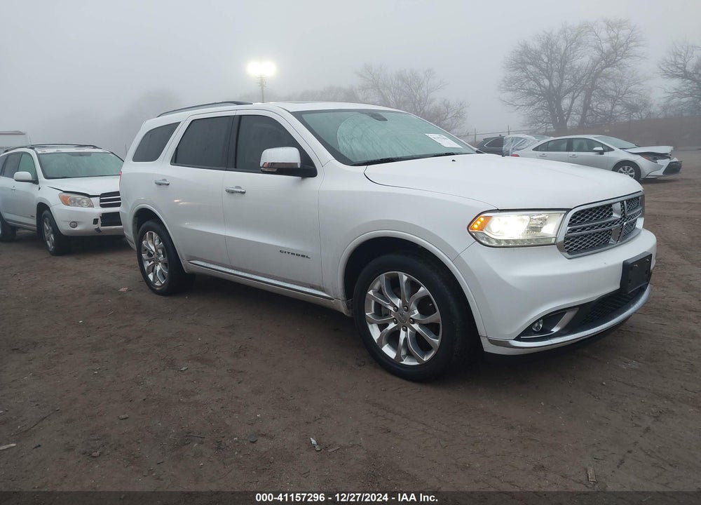2016 DODGE DURANGO CITADEL VIN: 1C4RDJEG0GC481884