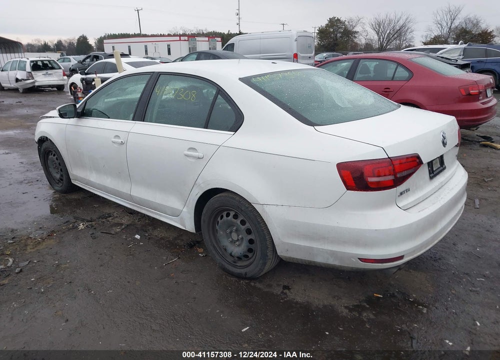 2017 VOLKSWAGEN JETTA VIN: 3VW2B7AJ9HM296211