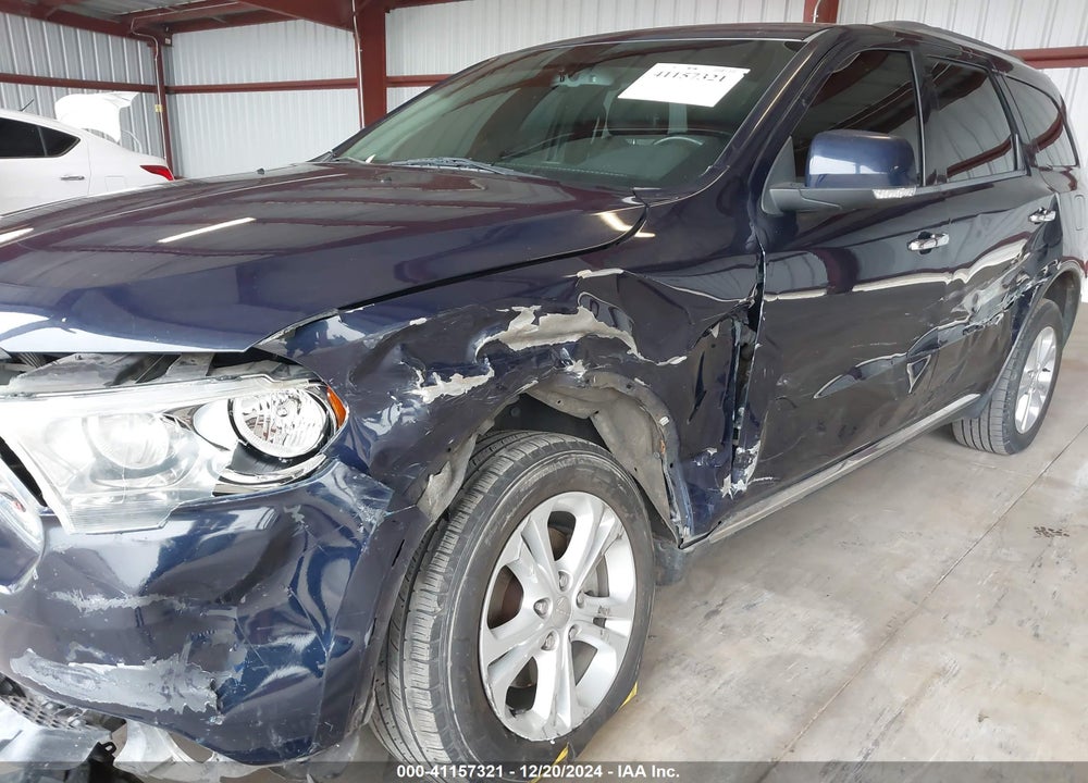 2013 DODGE DURANGO CREW VIN: 1C4RDHDG7DC693378
