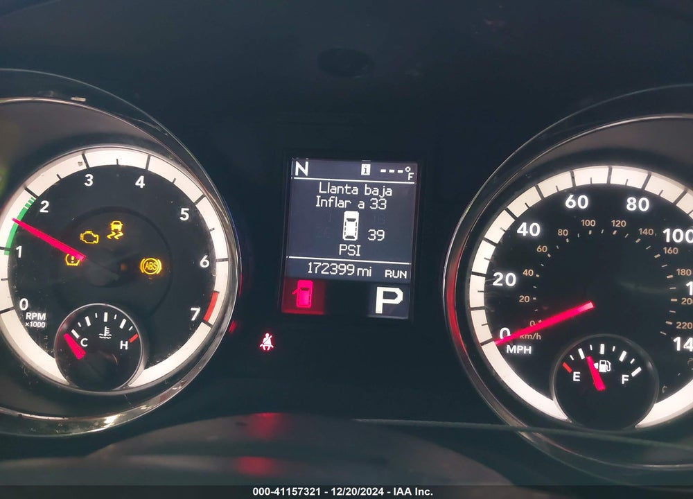2013 DODGE DURANGO CREW VIN: 1C4RDHDG7DC693378
