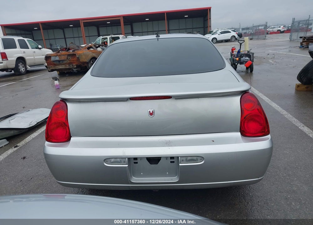 2006 CHEVROLET MONTE CARLO VIN: 2G1WM16KX69312444
