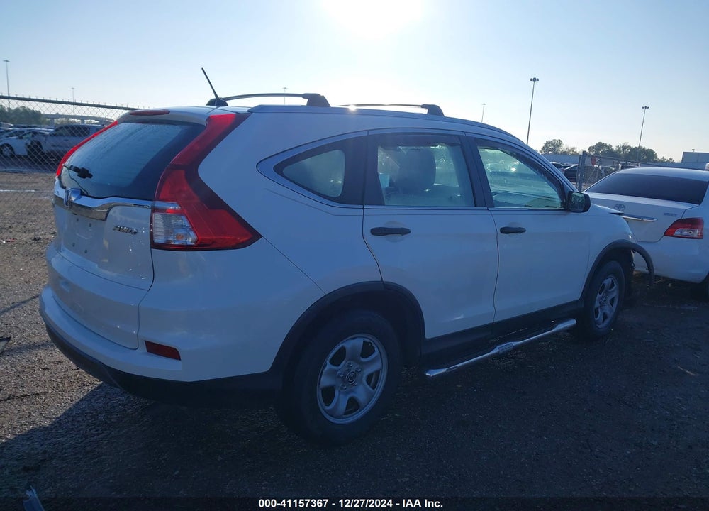 2015 HONDA CR-V LX VIN: 5J6RM4H33FL125951