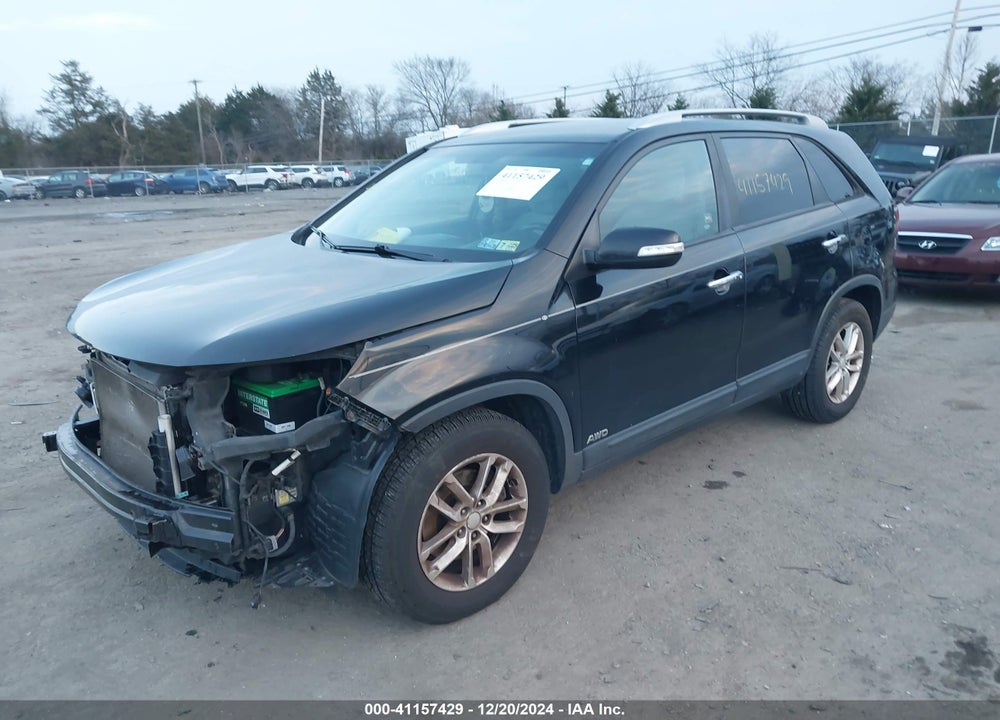 2015 KIA SORENTO LX V6 VIN: 5XYKTDA70FG640215