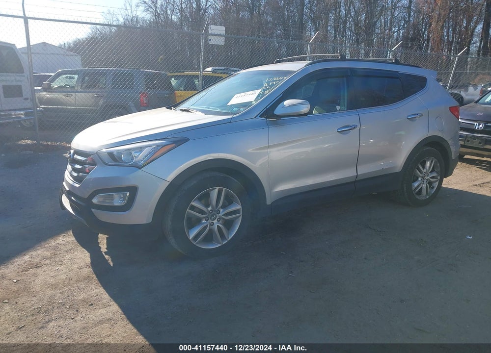 2013 HYUNDAI SANTA FE SPORT 2.0T VIN: 5XYZU3LA1DG001630