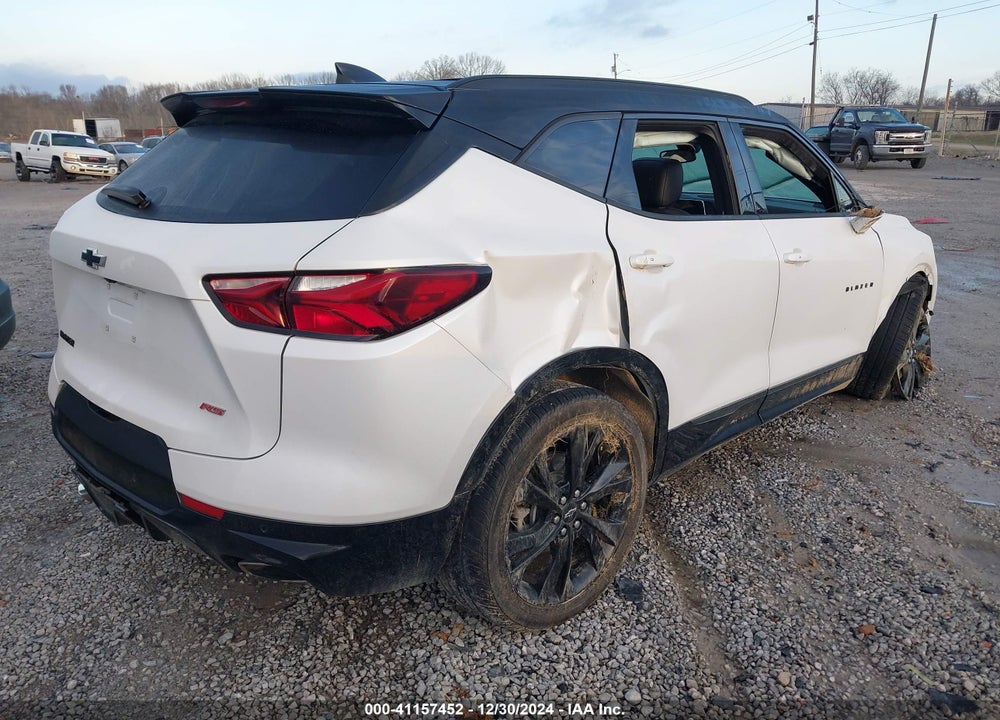 2022 CHEVROLET BLAZER FWD RS VIN: 3GNKBERS8NS213273