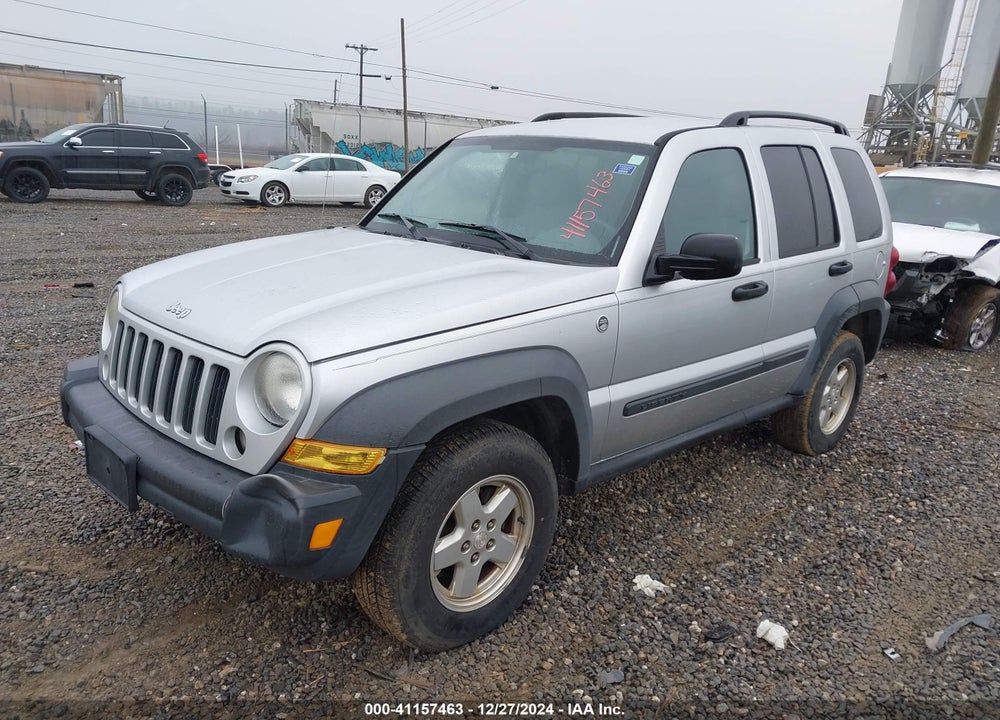 2006 JEEP LIBERTY SPORT VIN: 1J8GL48K56W176284