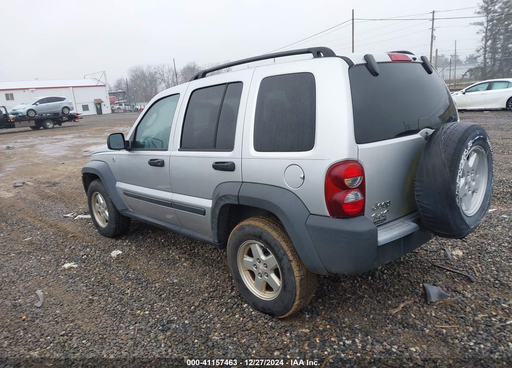 2006 JEEP LIBERTY SPORT VIN: 1J8GL48K56W176284