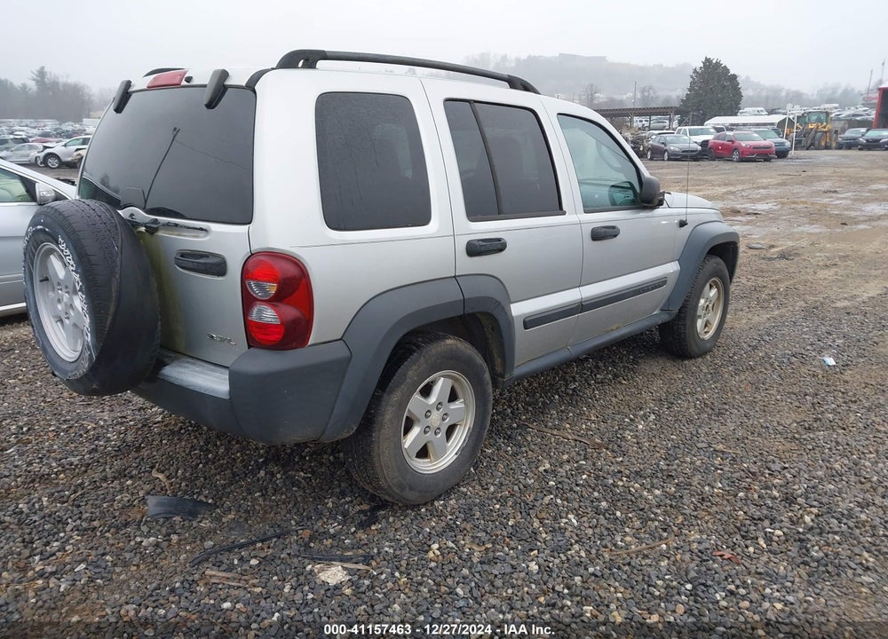 2006 JEEP LIBERTY SPORT VIN: 1J8GL48K56W176284