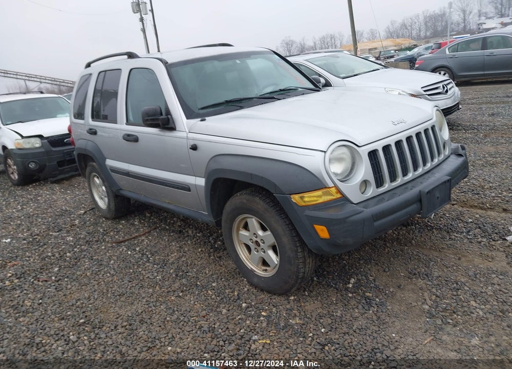 2006 JEEP LIBERTY SPORT VIN: 1J8GL48K56W176284