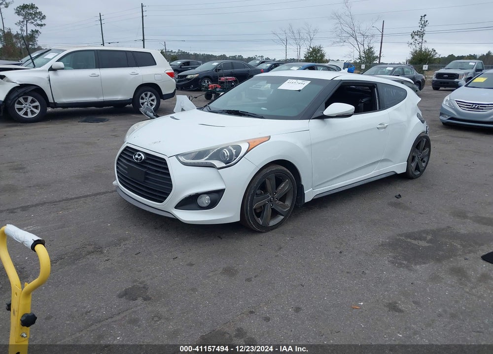 2015 HYUNDAI VELOSTER VIN: KMHTC6AE0FU243077