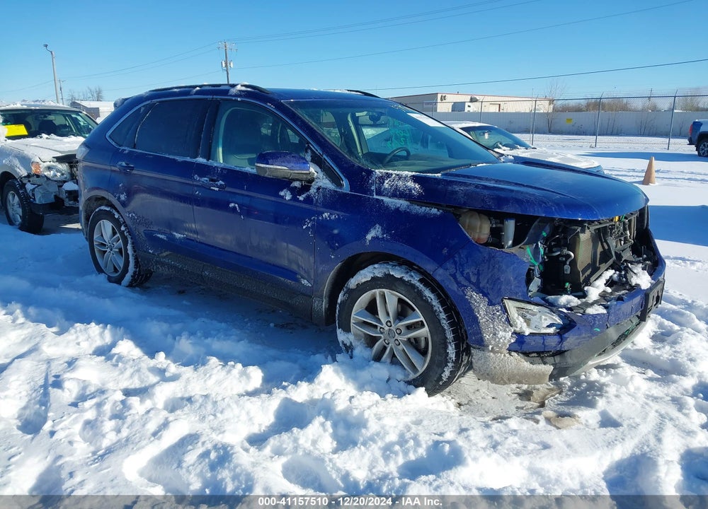 2015 FORD EDGE SEL VIN: 2FMTK3J91FBB30314