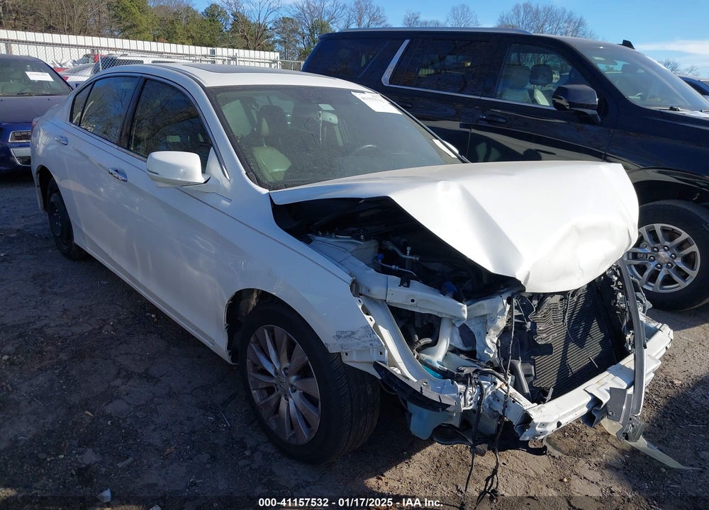 2014 HONDA ACCORD EX-L V-6 VIN: 1HGCR3F85EA006607