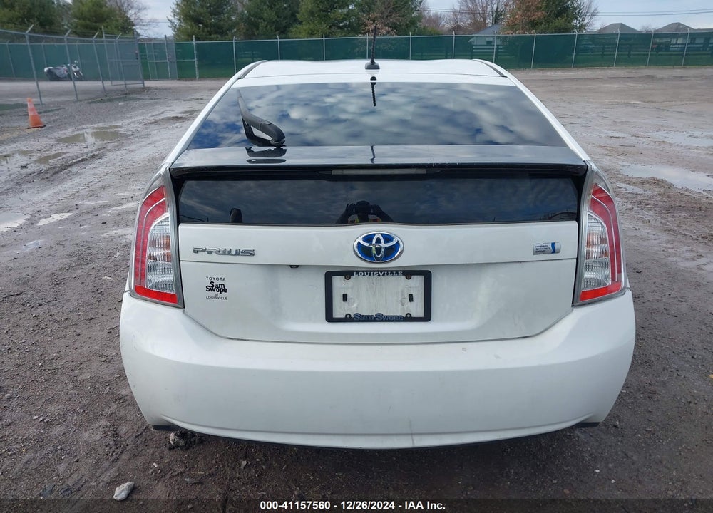 2012 TOYOTA PRIUS VIN: JTDKN3DU9C1525680