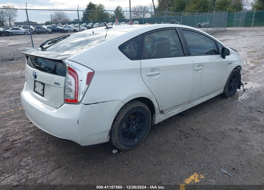 2012 TOYOTA PRIUS VIN: JTDKN3DU9C1525680