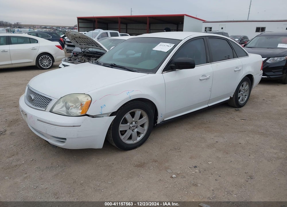 2007 FORD FIVE HUNDRED SEL VIN: 1FAHP24117G155256