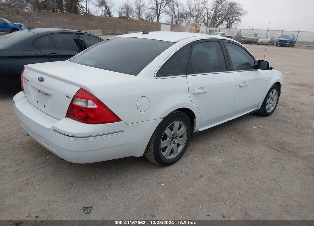 2007 FORD FIVE HUNDRED SEL VIN: 1FAHP24117G155256