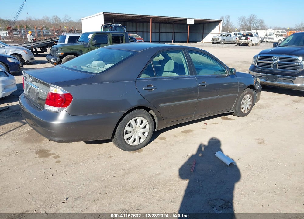 2005 TOYOTA CAMRY LE VIN: 4T1BE30K15U516327