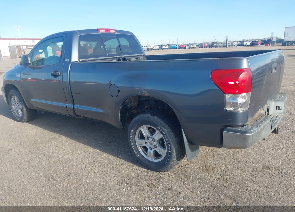 2008 TOYOTA TUNDRA DLX 5.7L V8 VIN: 5TFMV52188X048502