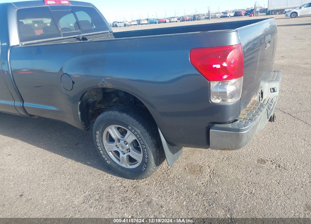 2008 TOYOTA TUNDRA DLX 5.7L V8 VIN: 5TFMV52188X048502