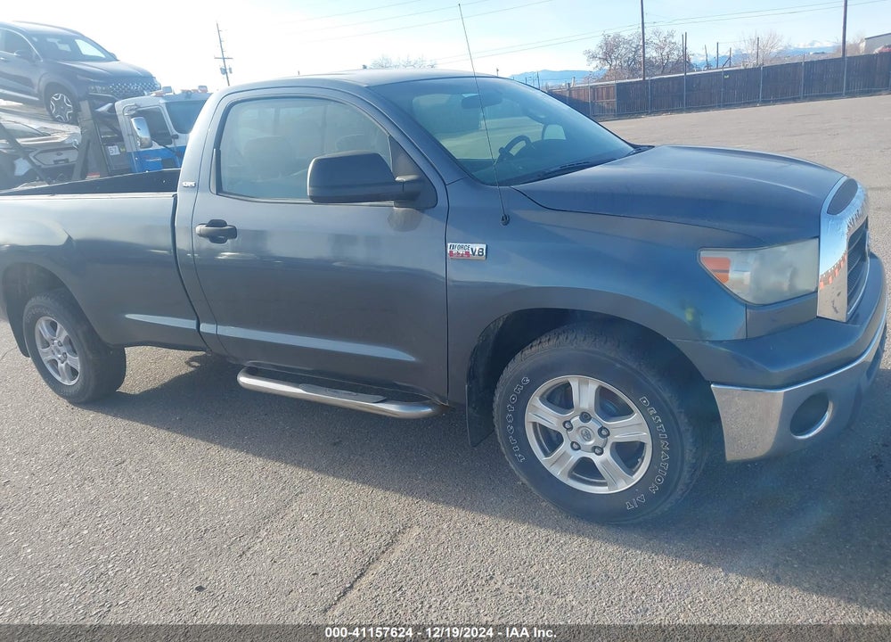 2008 TOYOTA TUNDRA DLX 5.7L V8 VIN: 5TFMV52188X048502