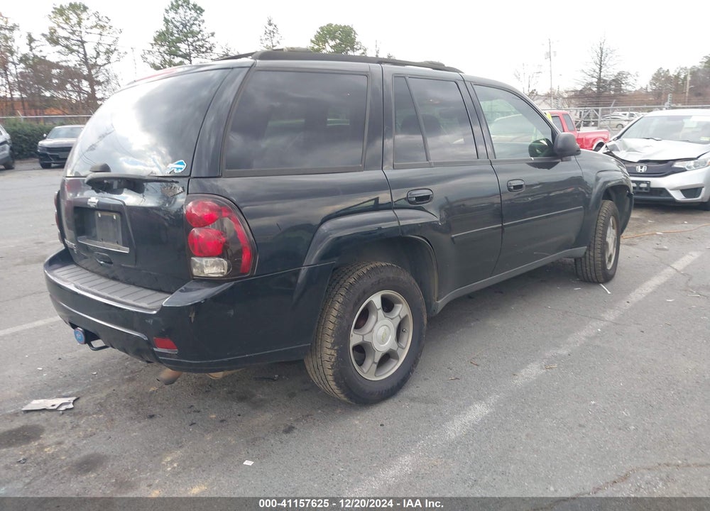 2009 CHEVROLET TRAILBLAZER LT VIN: 1GNDS33S192100546