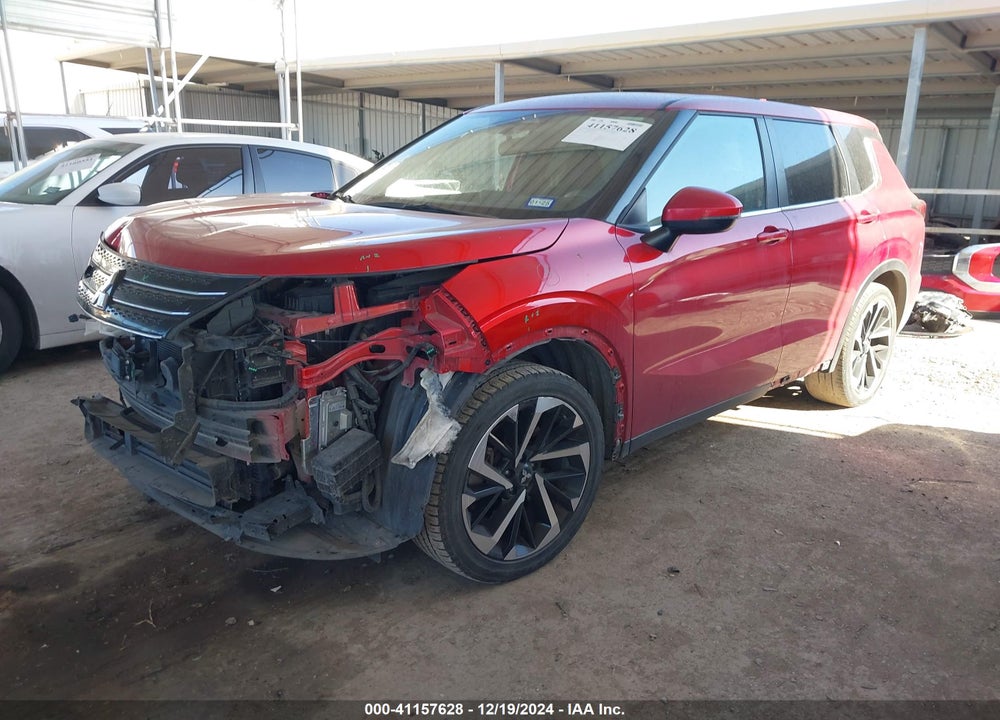 2022 MITSUBISHI OUTLANDER VIN: JA4J3TA86NZ048018