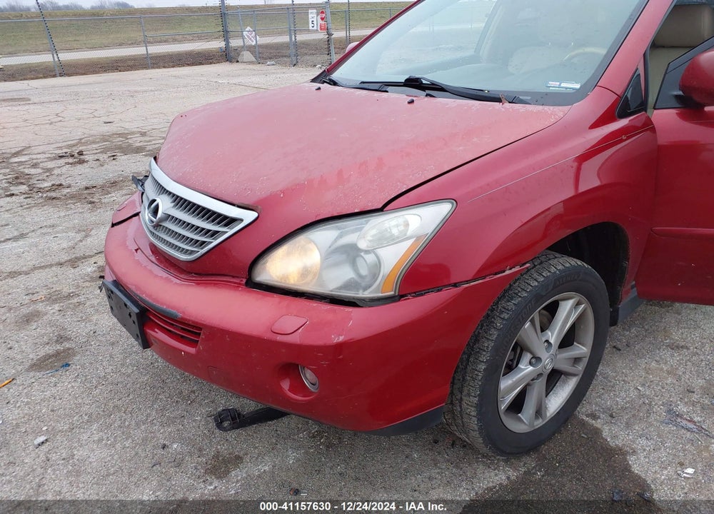 2008 LEXUS RX 400H VIN: JTJGW31UX82851252