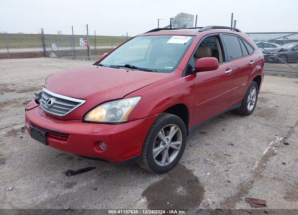 2008 LEXUS RX 400H VIN: JTJGW31UX82851252