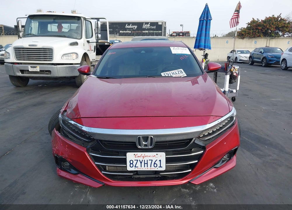 2022 HONDA ACCORD EX-L VIN: 1HGCV1F56NA013653