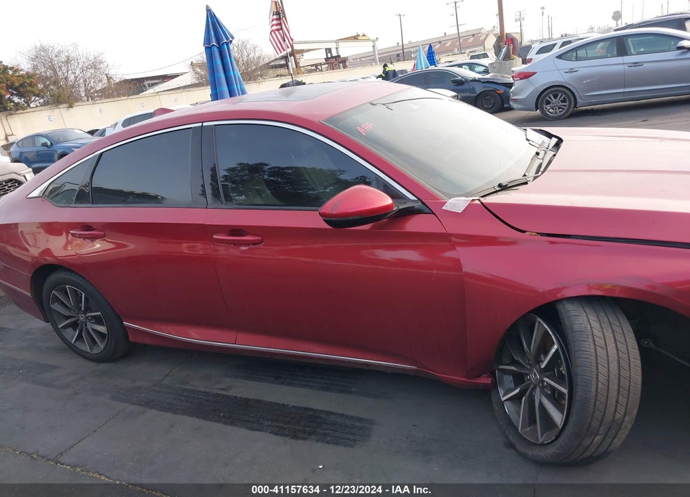 2022 HONDA ACCORD EX-L VIN: 1HGCV1F56NA013653
