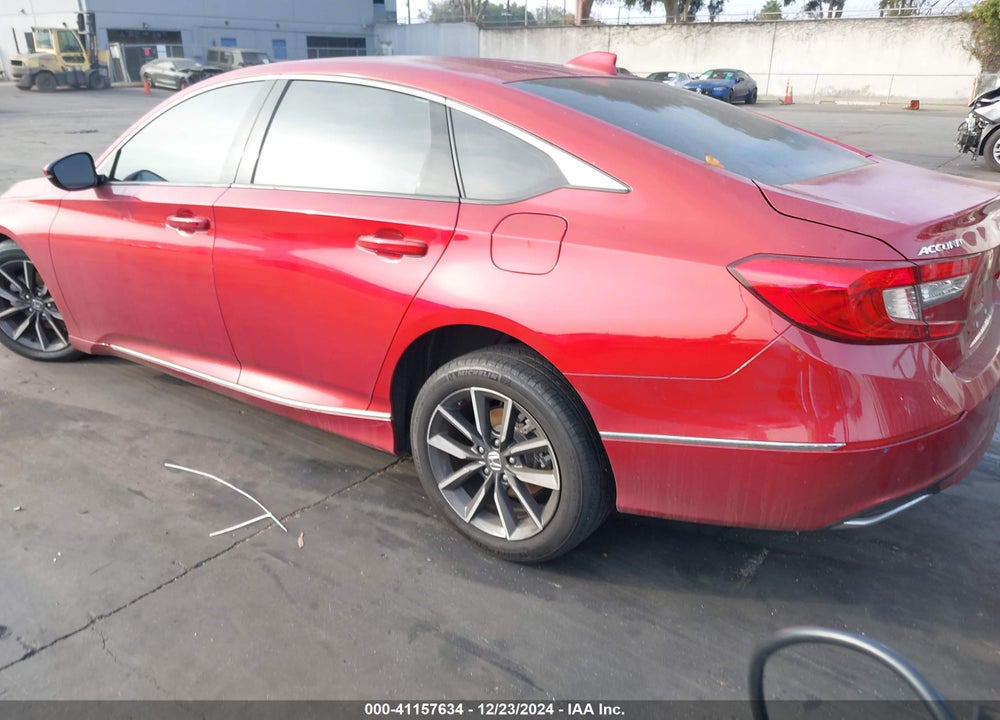 2022 HONDA ACCORD EX-L VIN: 1HGCV1F56NA013653