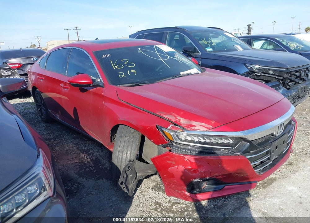 2022 HONDA ACCORD EX-L VIN: 1HGCV1F56NA013653