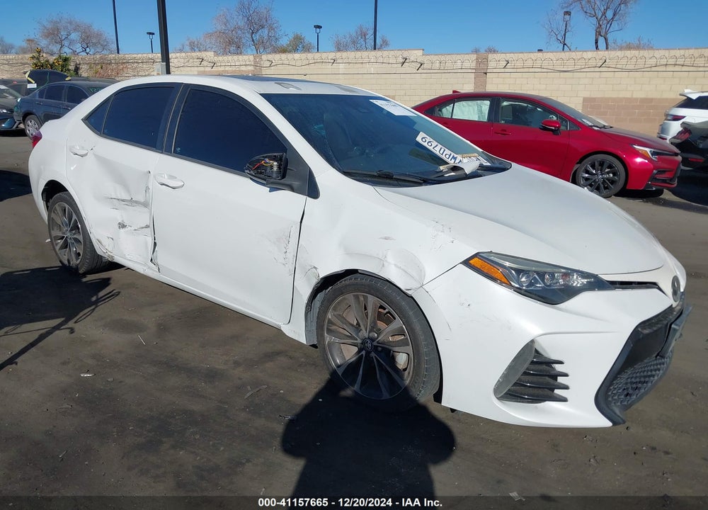 2017 TOYOTA COROLLA L/LE/XLE/SE/XSE VIN: 5YFBURHE5HP594314