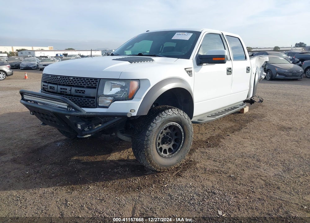 2012 FORD F-150 SVT RAPTOR VIN: 1FTFW1R60CFA23091