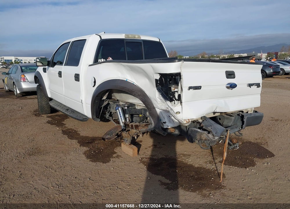 2012 FORD F-150 SVT RAPTOR VIN: 1FTFW1R60CFA23091