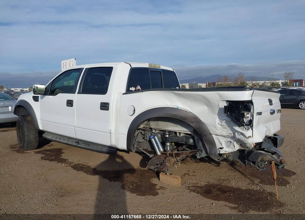 2012 FORD F-150 SVT RAPTOR VIN: 1FTFW1R60CFA23091
