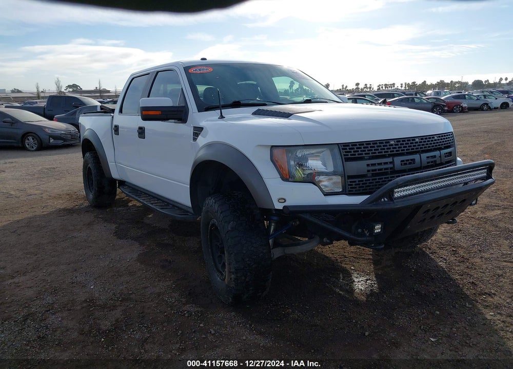 2012 FORD F-150 SVT RAPTOR VIN: 1FTFW1R60CFA23091