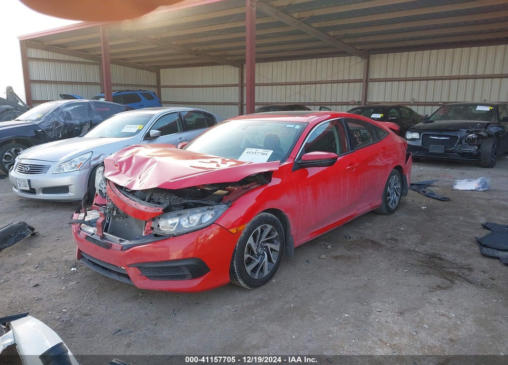 2016 HONDA CIVIC VIN: 2HGFC2F77GH526814