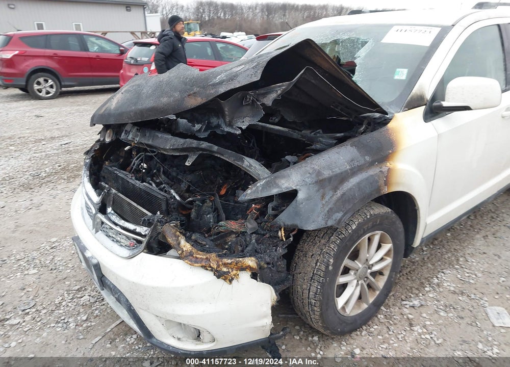 2014 DODGE JOURNEY SXT VIN: 3C4PDDBG7ET185551