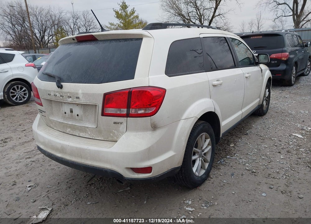 2014 DODGE JOURNEY SXT VIN: 3C4PDDBG7ET185551