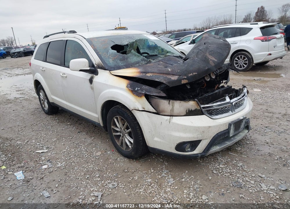 2014 DODGE JOURNEY SXT VIN: 3C4PDDBG7ET185551