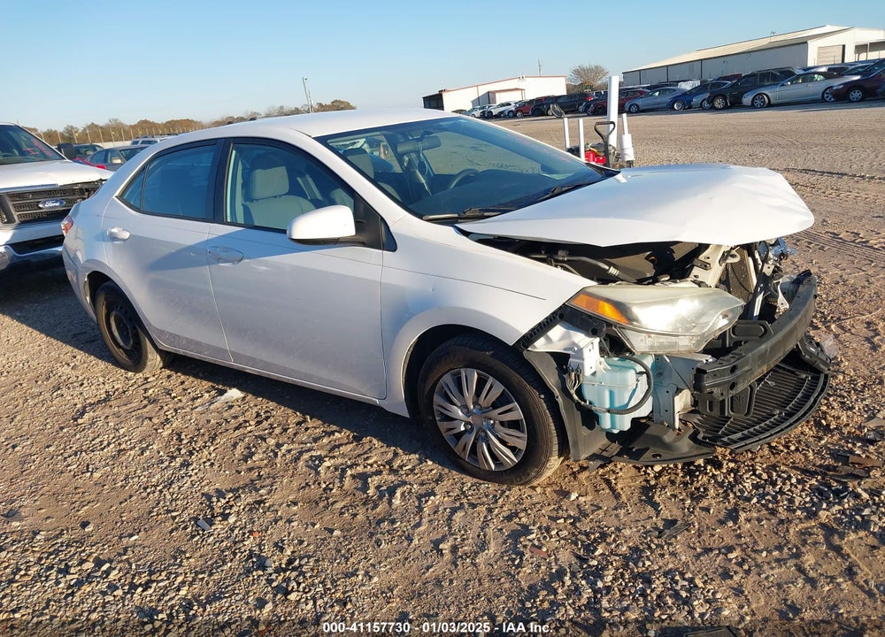 2016 TOYOTA COROLLA L VIN: 2T1BURHE8GC623190