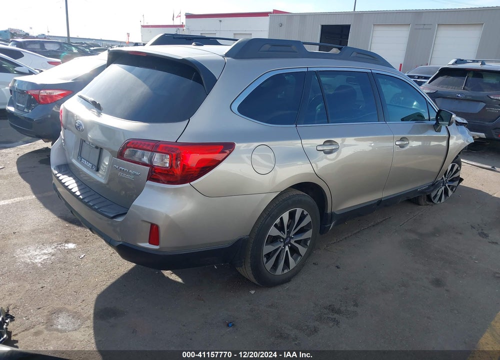 2015 SUBARU OUTBACK 2.5I LIMITED VIN: 4S4BSALC6F3233740